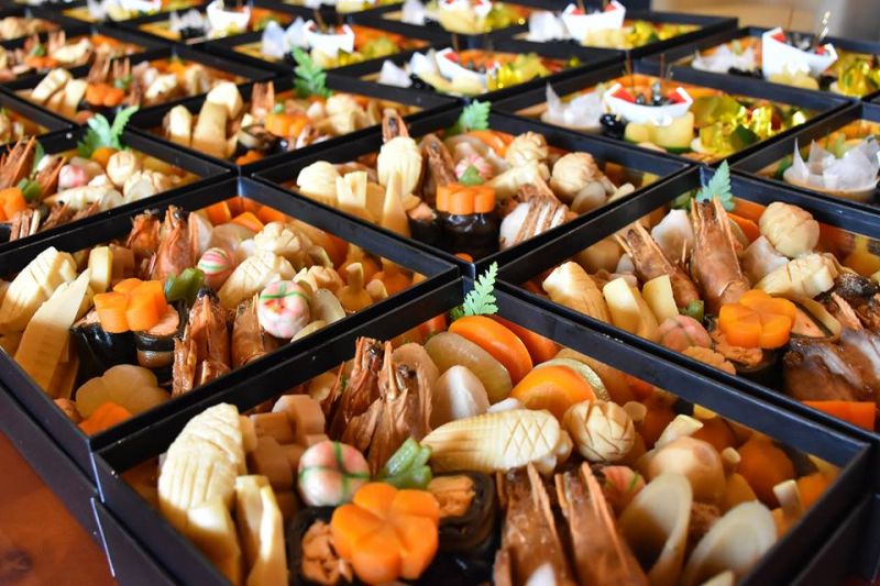 món Osechi mang ý nghĩa cầu chúc năm mới 